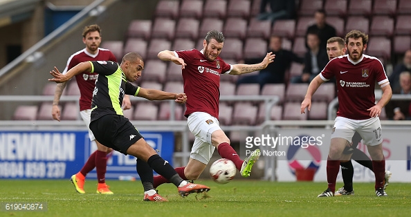 Vaughan scored 24 goals for the Shakers last season. (picture: Getty Images / Pete Norton)