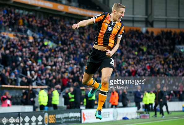 Michael Dawson celebrates the winner against Southampton (photo: Getty Images)