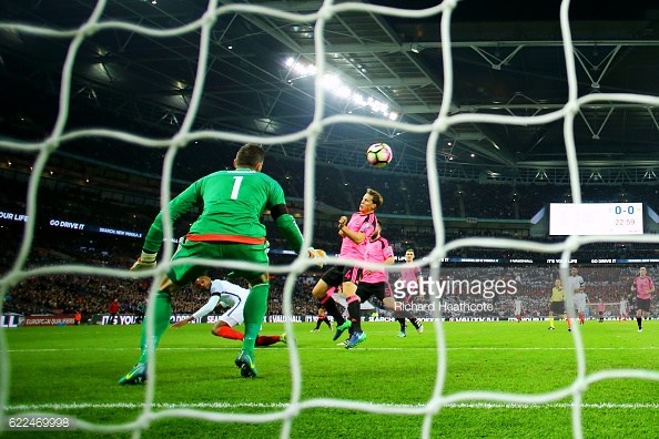 Sturridge gives England the lead (photo: Getty Images)