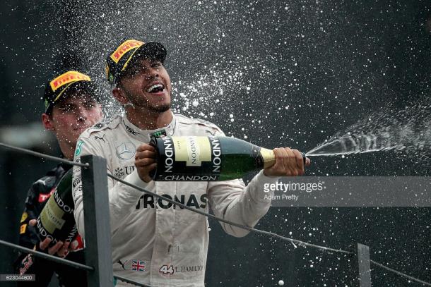 Both Hamilton and Rosberg need to spray the champagne today to have a chance of being World Champion.
