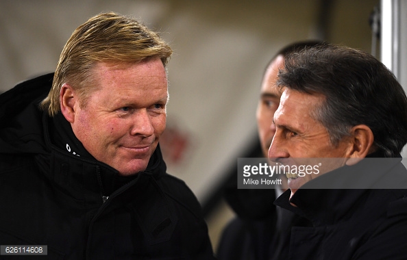Ronald Koeman left his replacement with a lot to do over the season. Photo: Getty / Mike Hewitt