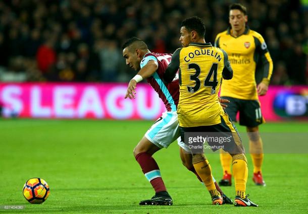 Francis Coquelin put in a fine shift. | Photo: Charlie Crowhurst