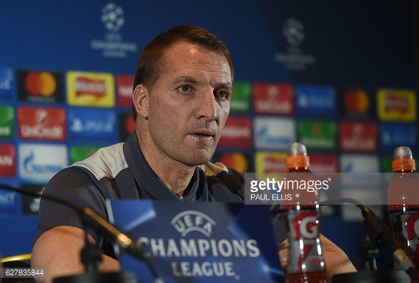 Rodgers addressed the media before Celtic's final European game. Photo: Paul Ellis/Getty