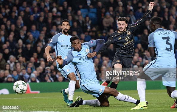 Roberts scores against his parent club. Photo: Getty/