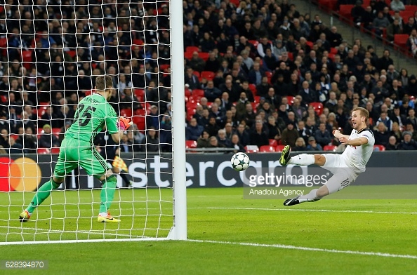 Spurs couldn't replicate their White Hart Lane form at Wembley. Photo: Getty/ Anadolu Agancy