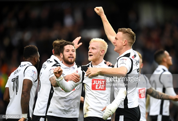 Derby County beat Forest 3-0 at Pride Park in December. (picture: Getty Images / Michael Regan)