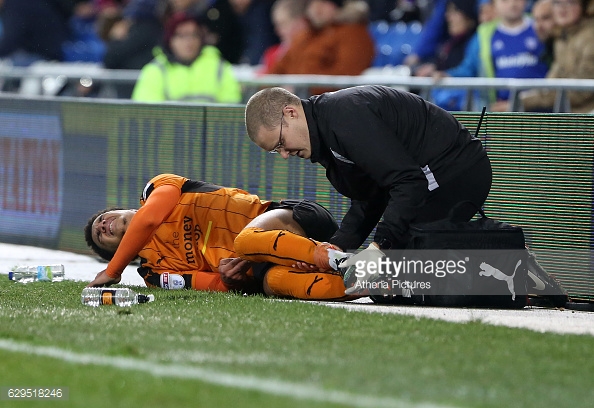 Helder Costa is an injury doubt for Saturday's game. | Photo: Getty Images / Atherlia Pictures