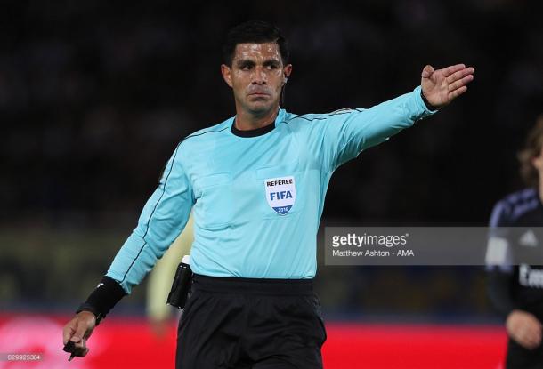 Enrique Cáceres, el experimentado árbitro paraguayo | Foto: Getty Images