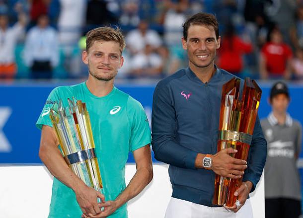 Nadal beat David Goffin to take the title in Abu Dhabi last December (Getty/Francois Nel)