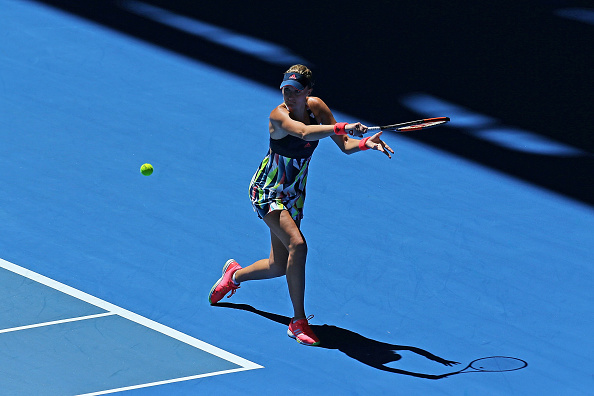 Mladenovic struggled from the start | Photo:Will Russell/Getty Images