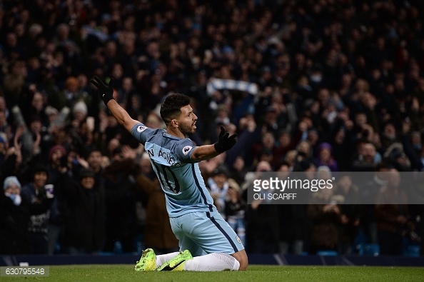 The introduction of Aguero changed the game (photo: Getty Images)