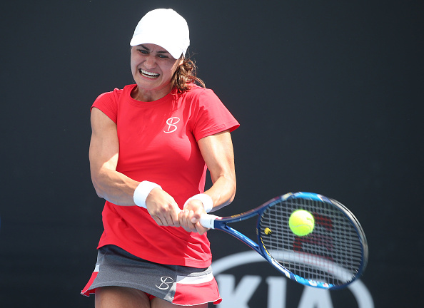 Niculescu forces a third set | Photo: Pat Scala/Getty Images