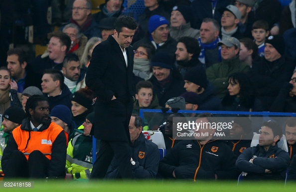 A dejected Hull manager (photo: Getty Images)