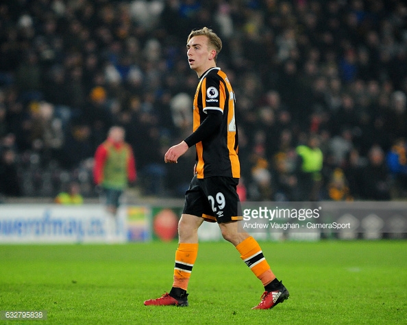 Fringe first teamer Jarrod Bowen had netted earlier in the match (photo: Getty Images)