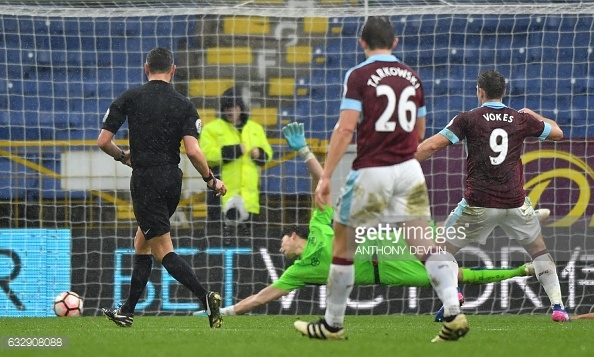 Vokes nets the opener (photo: Getty Images)