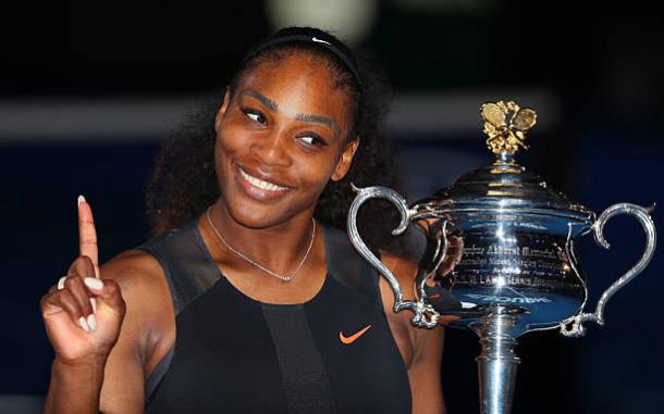 Williams won her 23rd Grand Slam singles title in Melbourne last year, but it is not known whether she will be back to defend her title (Getty/Scott Barbour)