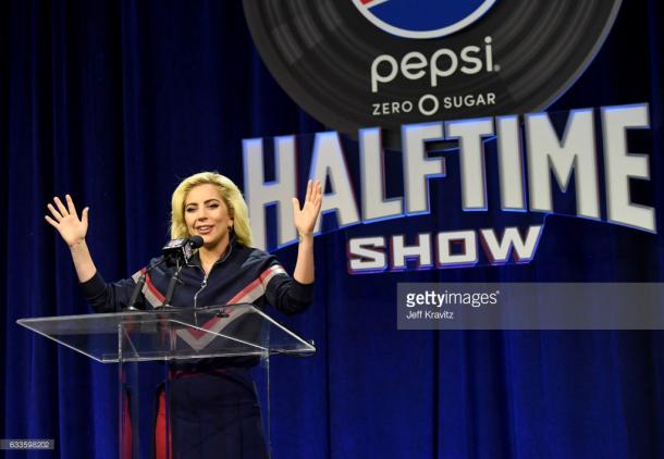 Lady Gaga will performance on the show of Super Bowl