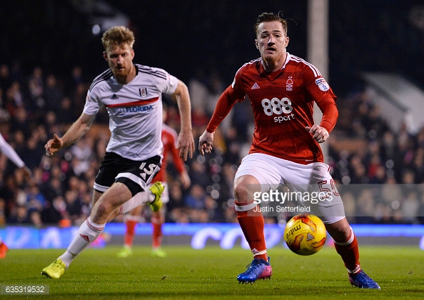 McCormack has hardly featured for Forest since his loan move. (picture: Getty Images / Justin Setterfield)