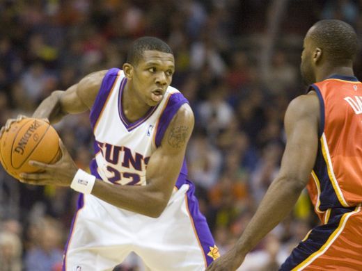 James Jones (22) as a member of the Phoenix Suns |Dec. 15, 2006. Source: David Wallace / The Arizona Republic|