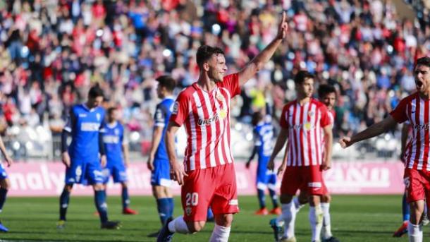 Álvaro Giménez volvió a marcar | Fuente: UD Almería