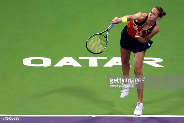 Pliskova's serve will be a big key to the outcome of the match/Photo: Anadolu Agency/Getty Images