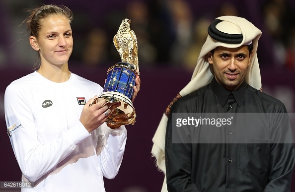 Pliskova has lost one match in the early season/Photo: AFP/Getty Images