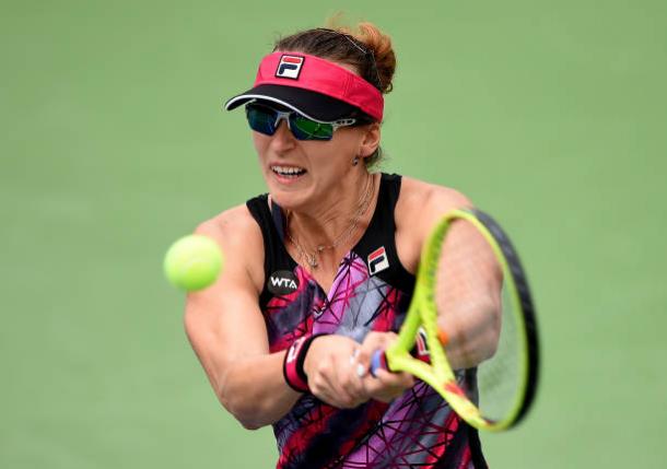 Shvedova was a quarterfinalist at Wimbledon last year. Photo credit: Tom Dulat/Getty Images.