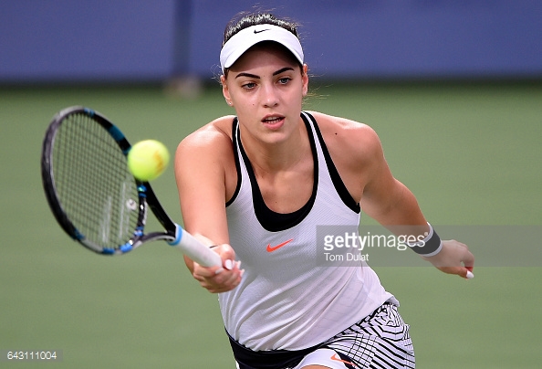 Konjuh's serve is one of her biggest weapons in her game/Photo: Tom Dulat/Getty Images