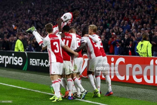 El Ajax se juega la final contra el United. |Foto: Getty Images