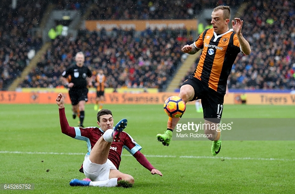 Grosicki tormented Burnley's defence throughout (photo: Getty Images)