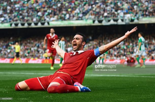 Iborra is a popular figure at the Estadio Roman Sanchez Pizjuan