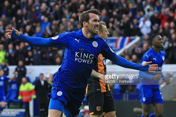 Fuchs celebrate the equaliser (photo: Getty Images)