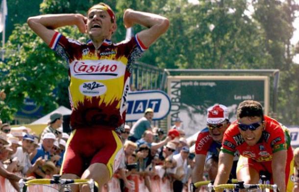 Jacky Durand, vencedor en Montauban en 1998 | Foto: Tour de Francia