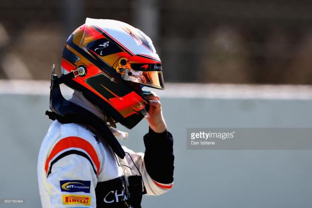 Vandoorne suffered with electrical woes. | Photo: Getty Images/Dan Istitene