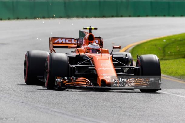 Electrical problems halted Vandoorne first session. | Photo: Getty Images/Anadolu Agency