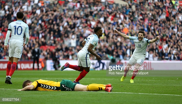 Defoe became the 22nd England player to reach 20 international goals (photo: Getty Images)
