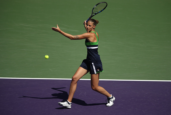 Pliskova races away with the lead | Photo: Julian Finney/Getty Images