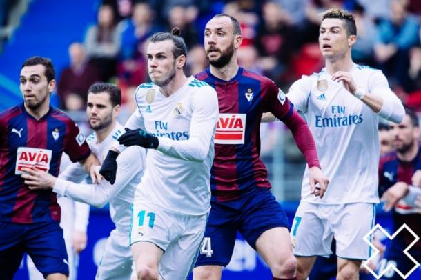 Eibar - Real Madrid, reciente duelo (fuente SD Eibar)