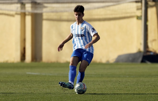 Andrés Caro, jugador del Atlético Malagueño / Foto: Málaga CF