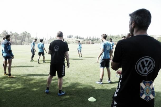 Último treinamento do Tenerife antes do duelo decisivo | Foto: Divulgação/CD Tenerife