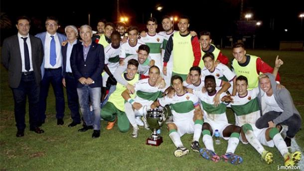 El filial franjiverde se proclamó campeón autonómico de la Copa RFEF | Foto: Elche CF