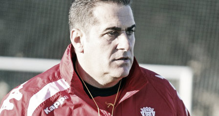 José Ramón Sandoval, entrenador del Córdoba // Foto: Córdoba CF