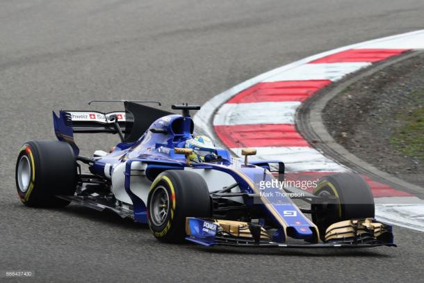 Ericsson prolonged his tyres' lifespan.