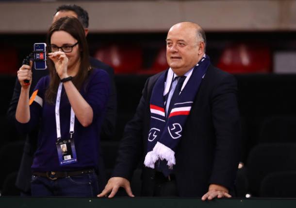 Bernard Giudicelli has previously been unenthusiastic about handing Sharapova a wildcard (Getty/Clive Brunskill)