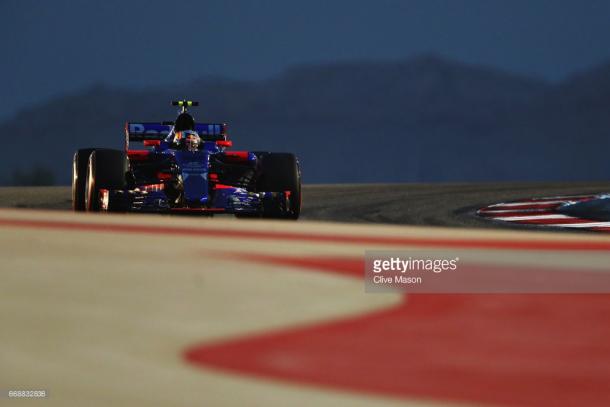 Sainz' evening ended with frustration. | Photo: Getty Images/Clive Mason