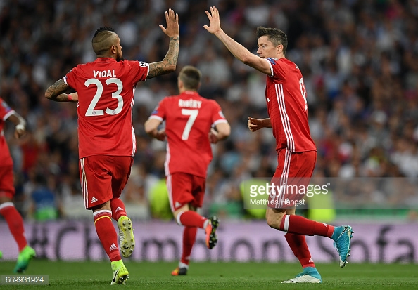 Bayern Munich took Madrid to extra-time in the quarter-finals. (picture: Getty Images / Matthies Hangst)