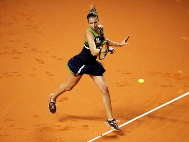 Pliskova registered her first win over Vandeweghe after two consecutive losses to the American prior. Photo credit: Adam Pretty/Getty Images.