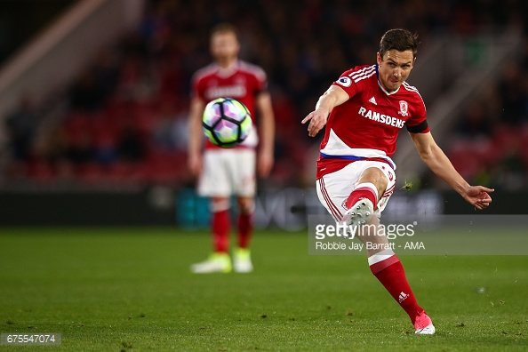 Downing's time at Boro appears to be over. (picture: Getty Images / Robbie Jay Barratt - AMA)