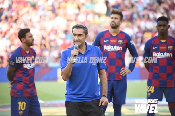 Ernesto Valverde, entrenador del FC Barcelona. FOTO: Noelia Déniz