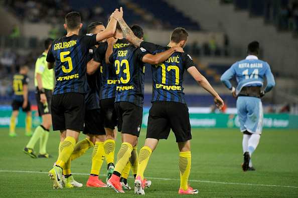 Inter não vencia um jogo desde março, quando goleou a Atalanta por 7 a 1 em Milão (Foto: Marco Rosi/Getty Images)
